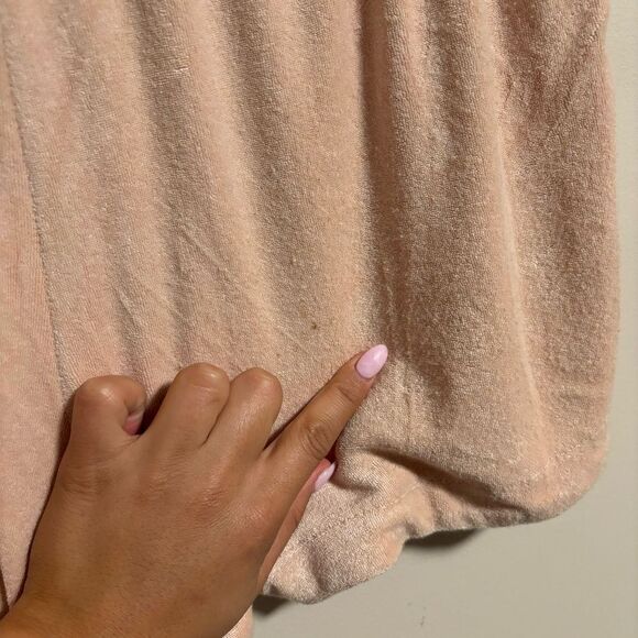 Nike Retro Terry Shorts Peach Snap Breakaway- Size Small - Picture 6 of 8